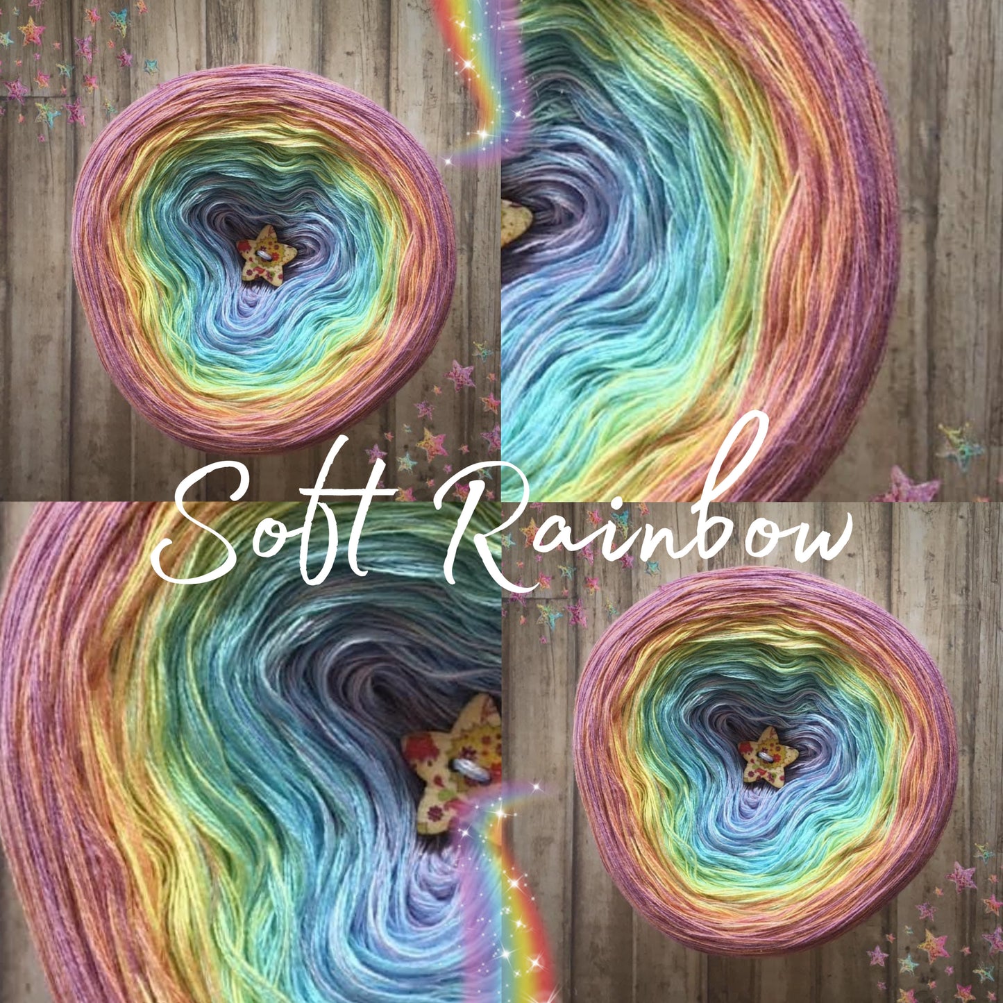 Knutschkugel Soft Rainbow - 4f